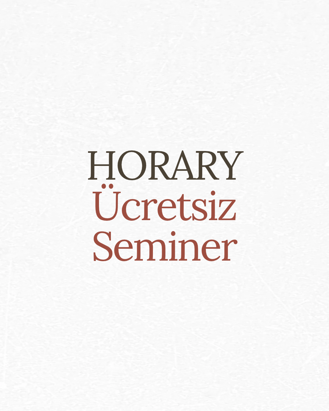 Horary Seminar (Free)