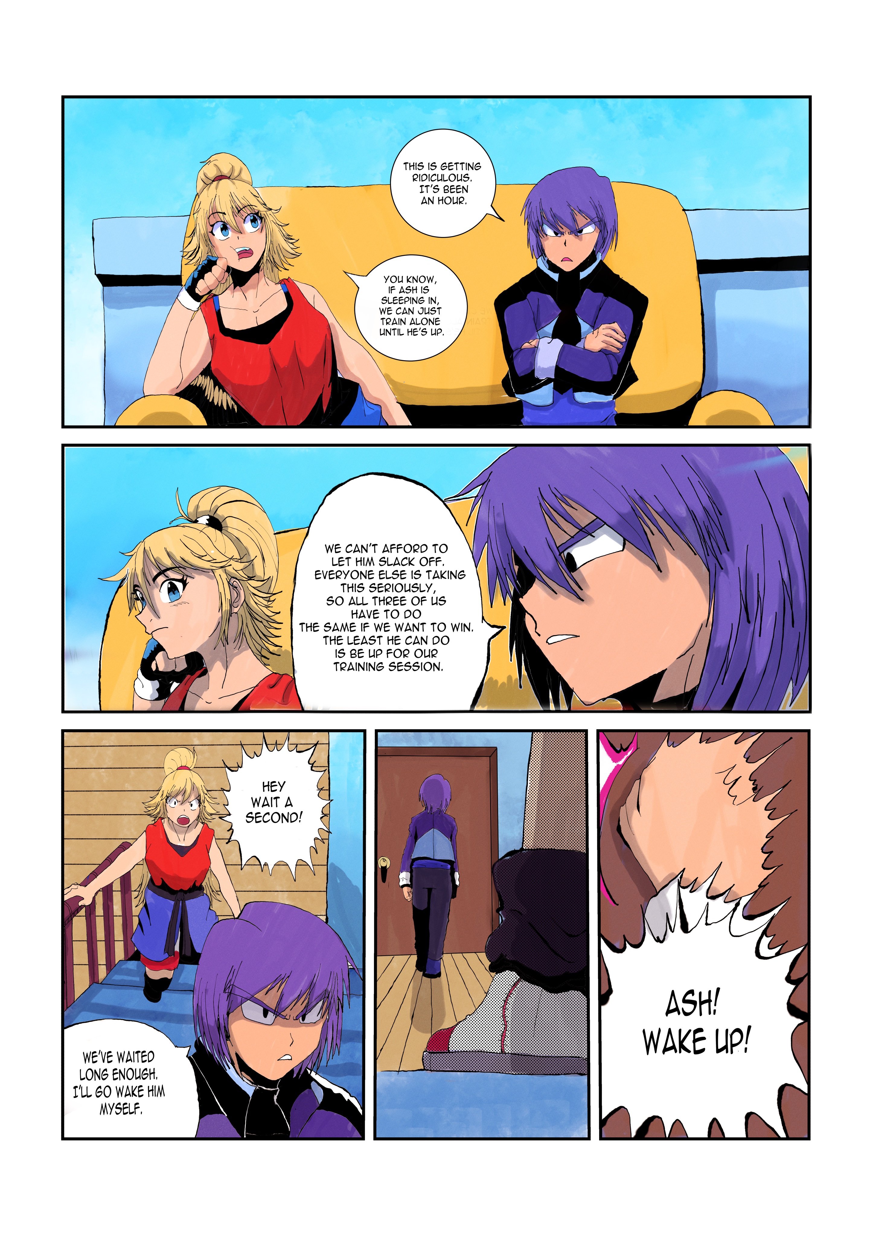 Team reassessment (Pokemon FanComic OneShot)