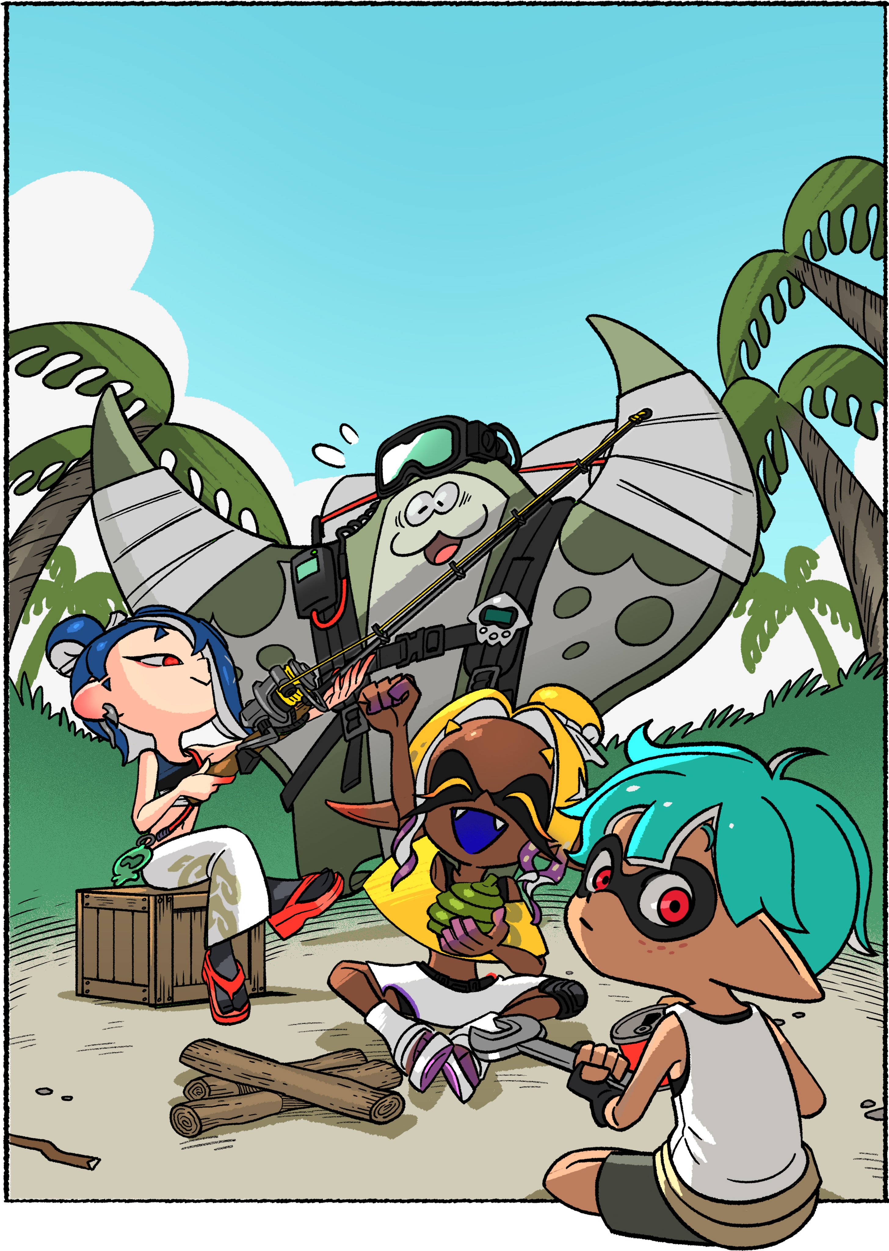Splatoon - Deep Cut's Island Misadventures
