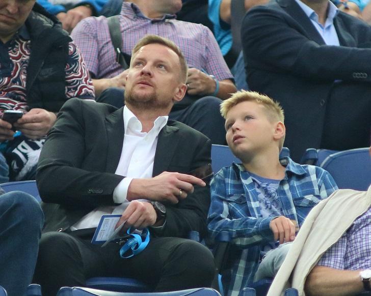 Вячеслав Малафеев с сыном