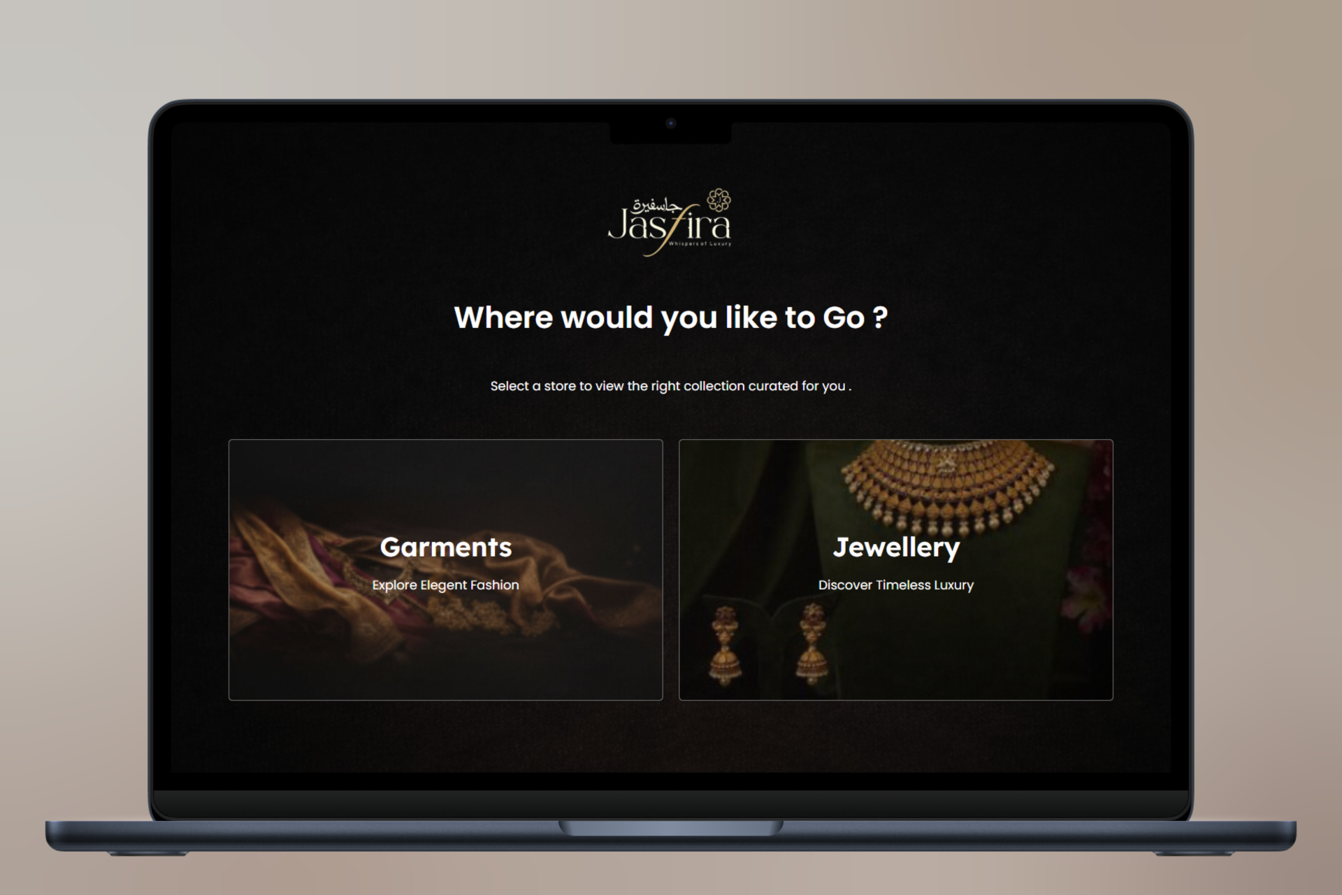 Jasfira - Luxury Fashion & Jewellery B2B E-commerce Platform