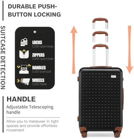 Vue 5 de Valise Cabine Leger Cm