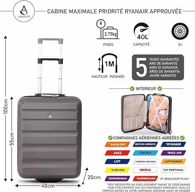 Vue 2 de Xxcm Ryanair Priorite Taille