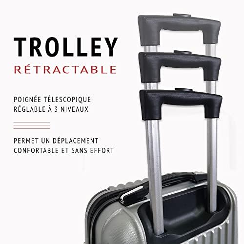 Vue 6 de Trolley Adc Valise Cabine
