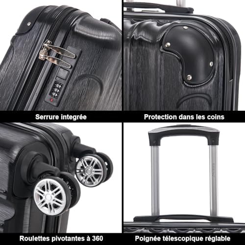 Vue 5 de Valise Cabine Xxcm