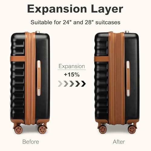 Vue 3 de Valise Soute Extensible Leger
