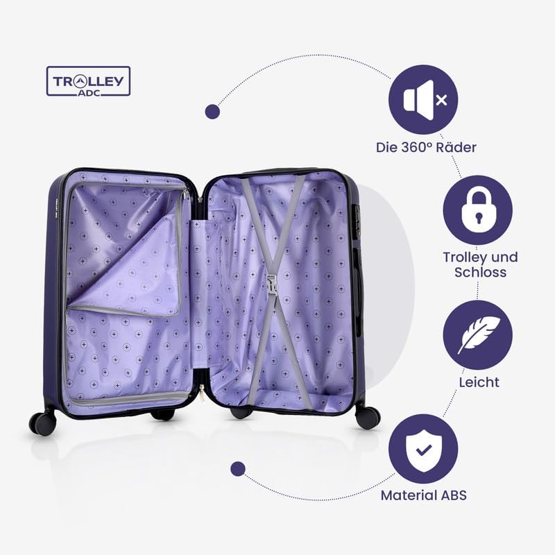 Vue 3 de Valise Moyenne Soute Xx