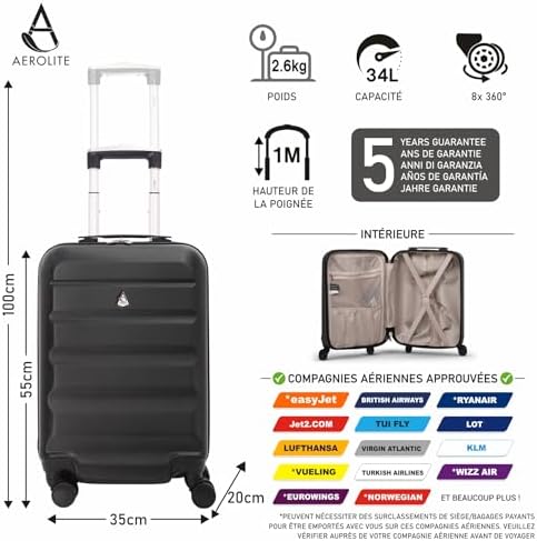 Vue 2 de Abs Bagage Cabine Bagage
