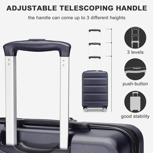 Vue 4 de Grand Valise Serrures Tsa