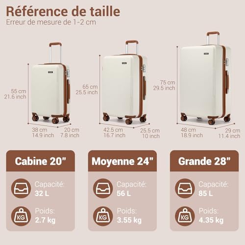 Vue 2 de Valise Grand Cm Valise