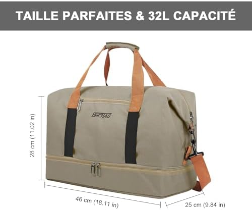 Vue 2 de Sac De Weekend Homme