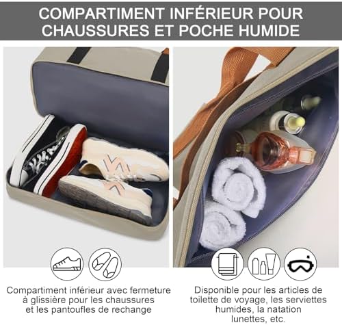 Vue 3 de Sac De Weekend Homme