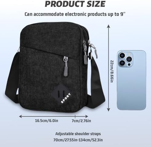 Vue 2 de Sac Bandouliere Hommes Sac