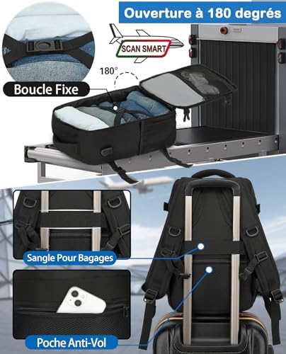 Vue 3 de Bagage Cabine Xx Pour