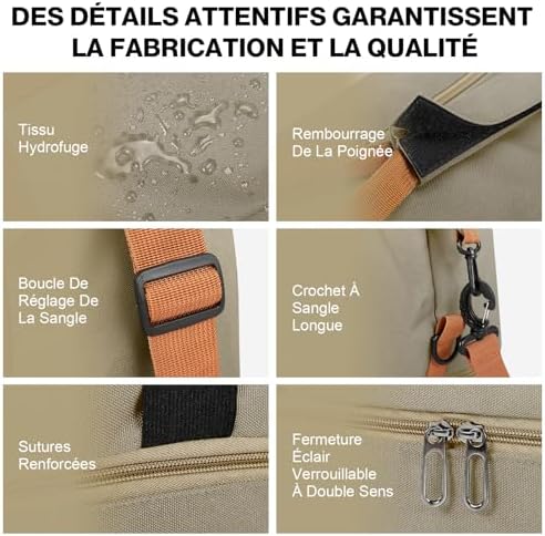 Vue 5 de Sac De Weekend Homme