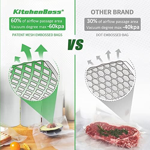 Vue 2 de Kitchenboss Sacs Sous Vide