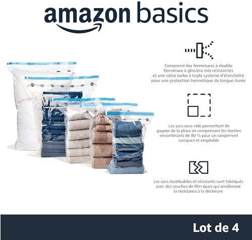 Vue 2 de Amazon Basics Bolsas De