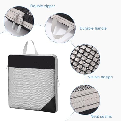 Vue 7 de Pieces Packing Cubes Compression