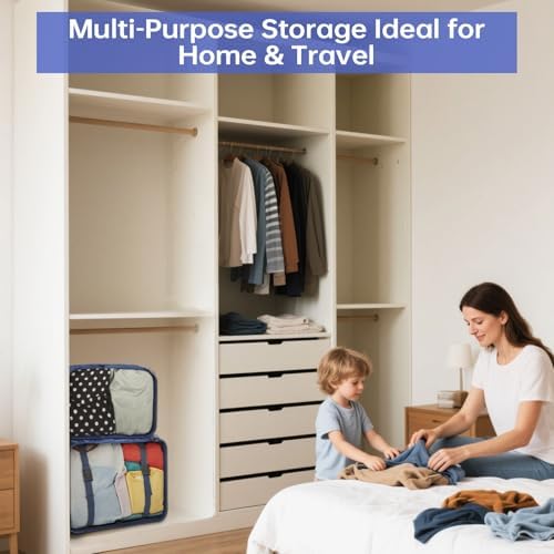 Vue 7 de Organizer Valise Packing Cubes