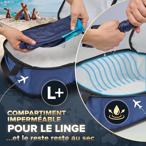 Vue 5 de Firio Organisateur Valise Compressible