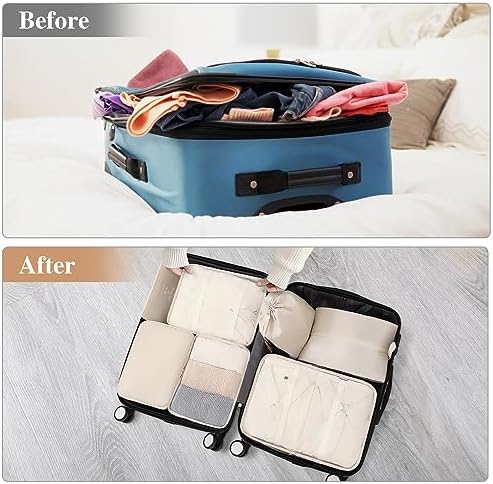 Vue 4 de Pieces Organiseurs De Bagage