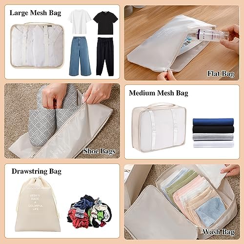 Vue 6 de Pieces Organiseurs De Bagage