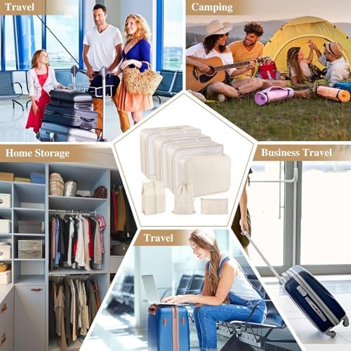 Vue 7 de Pieces Organiseurs De Bagage