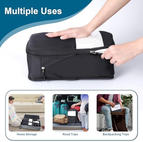 Vue 7 de Cozary Organisateur Valise Rangement
