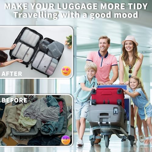 Vue 3 de Kinyoda Organisateur Valise Lot
