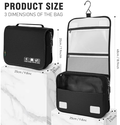 Vue 2 de Trousse Toilette Homme Trousse