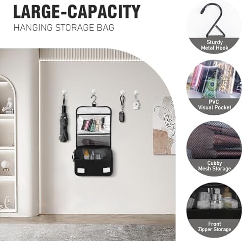Vue 3 de Trousse Toilette Homme Trousse