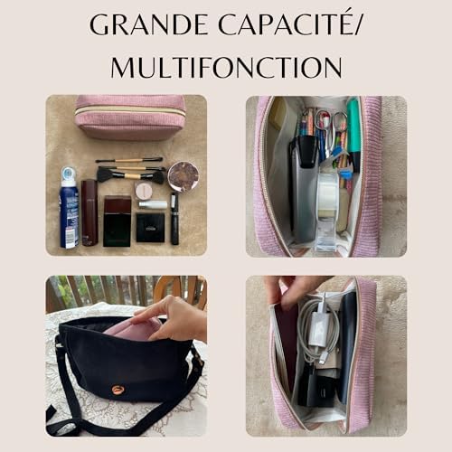 Vue 5 de Trousse Maquillage Grande Capacite