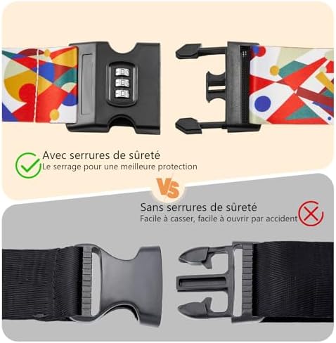 Vue 3 de Saiwiimody Lot De Sangle