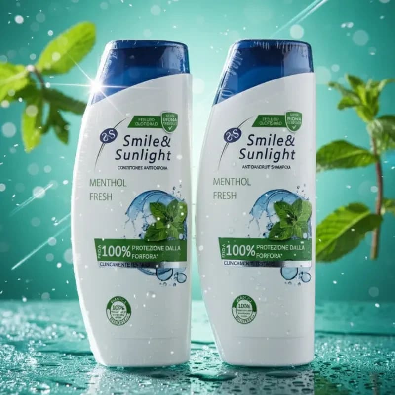 Juego de champú y acondicionador Menthol Fresh 400ml - Imagen 1
