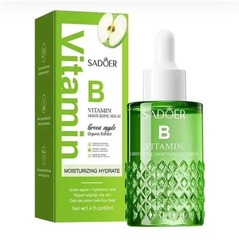 Sérum Sadoer con Vitamina B, ácido hialurónico y manzana verde - Imagen 1