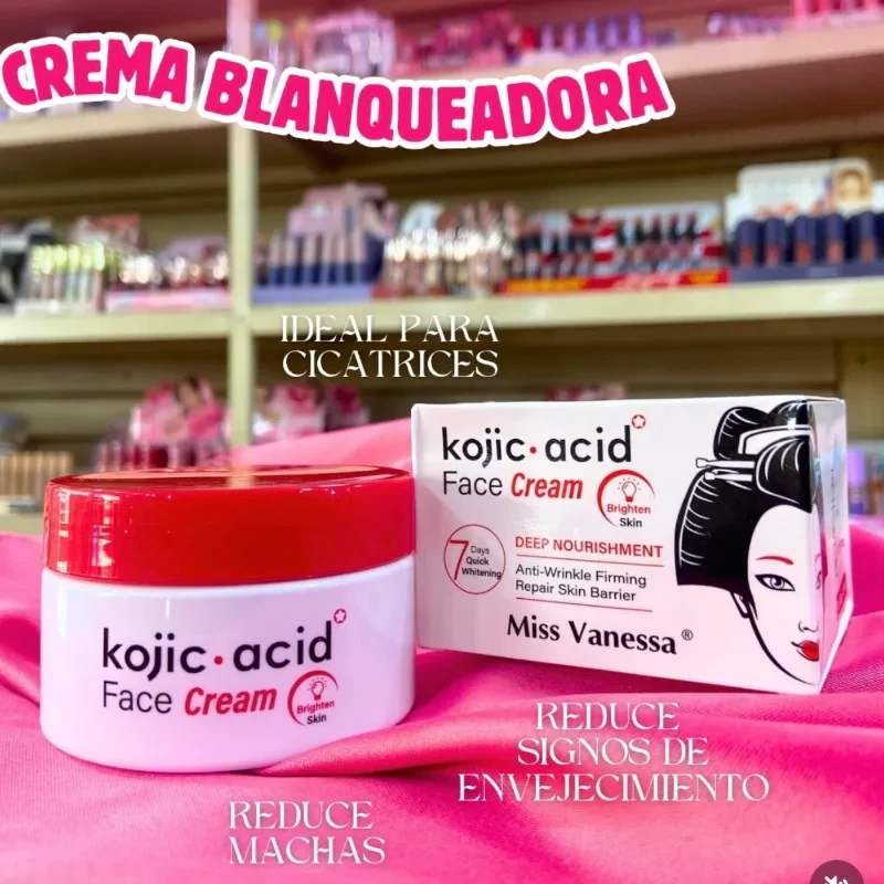 Crema de Ácido kójico para manchas y cicatrices - Imagen 1