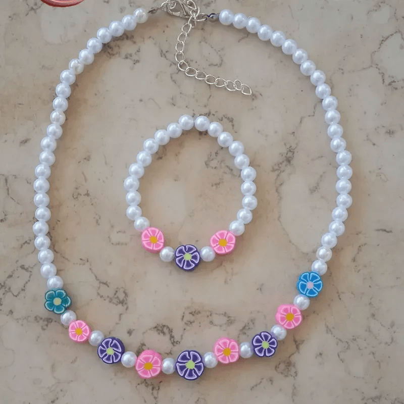 Pulsera y collar para niñas - Imagen 1