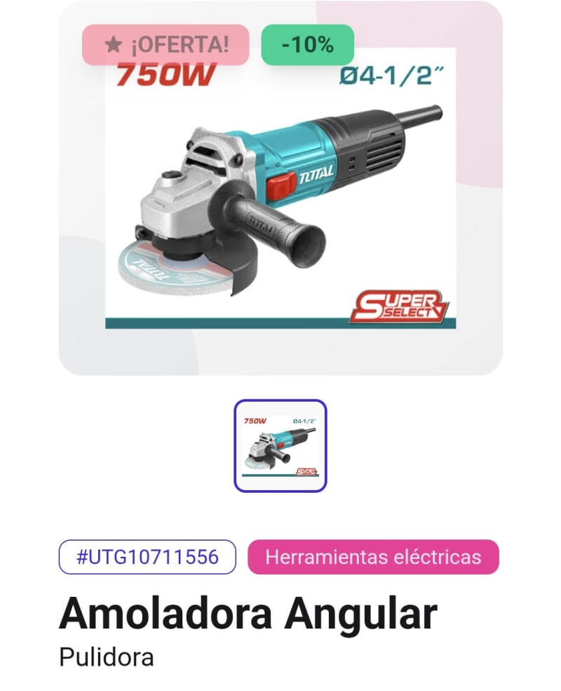 Pulidora 750w - Imagen 1