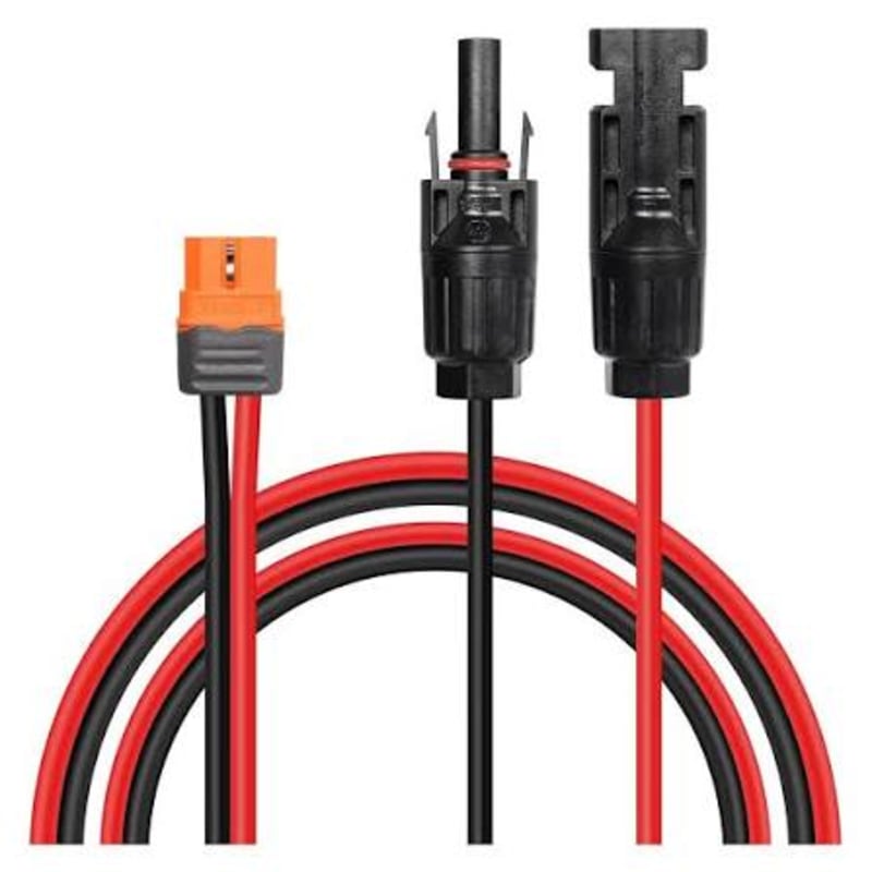 Cable adaptador de extensión original para estación de energía portátil: de solar MC4 a XT60i. - Imagen 1