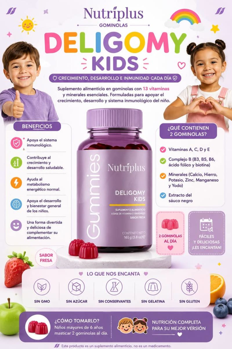 Gomitas Multivitaminas para niños - Imagen 1