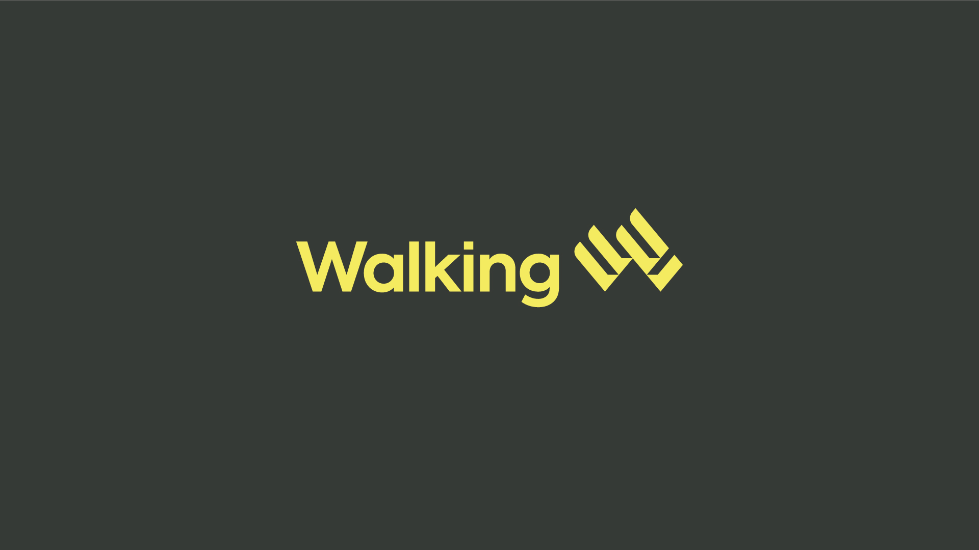 Walking logo