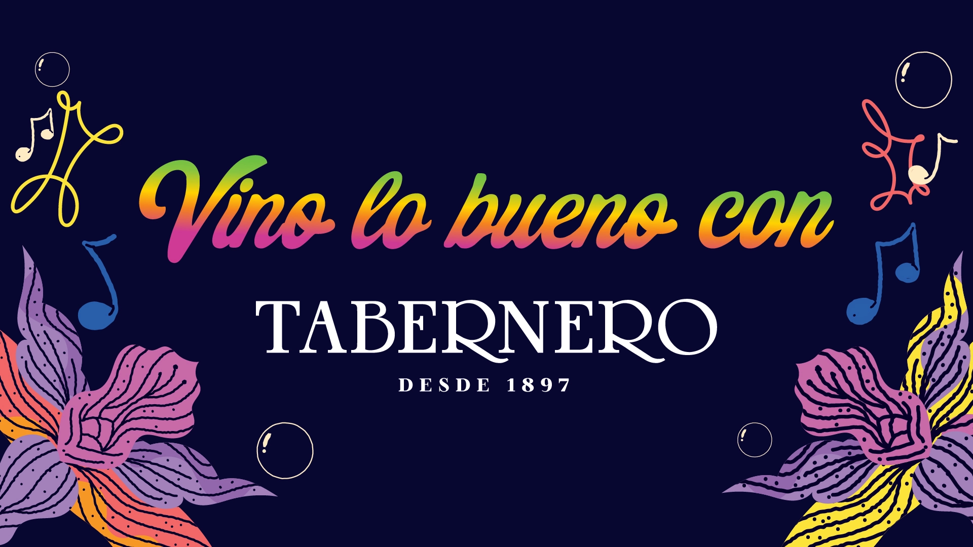 Tabernero Cumbia sloegan