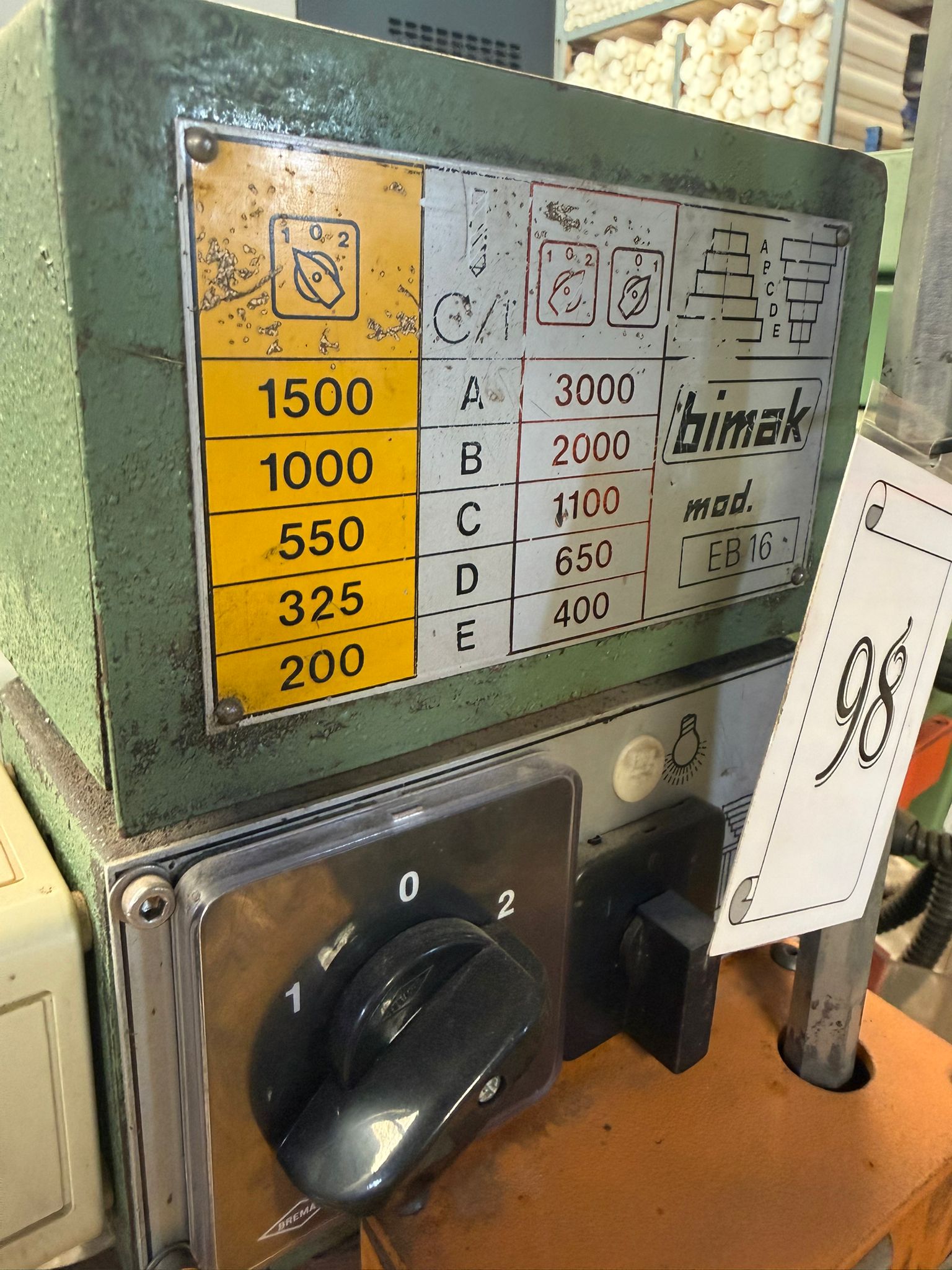 PERCEUSE A COLONNE BIMAK Thumbnail 3