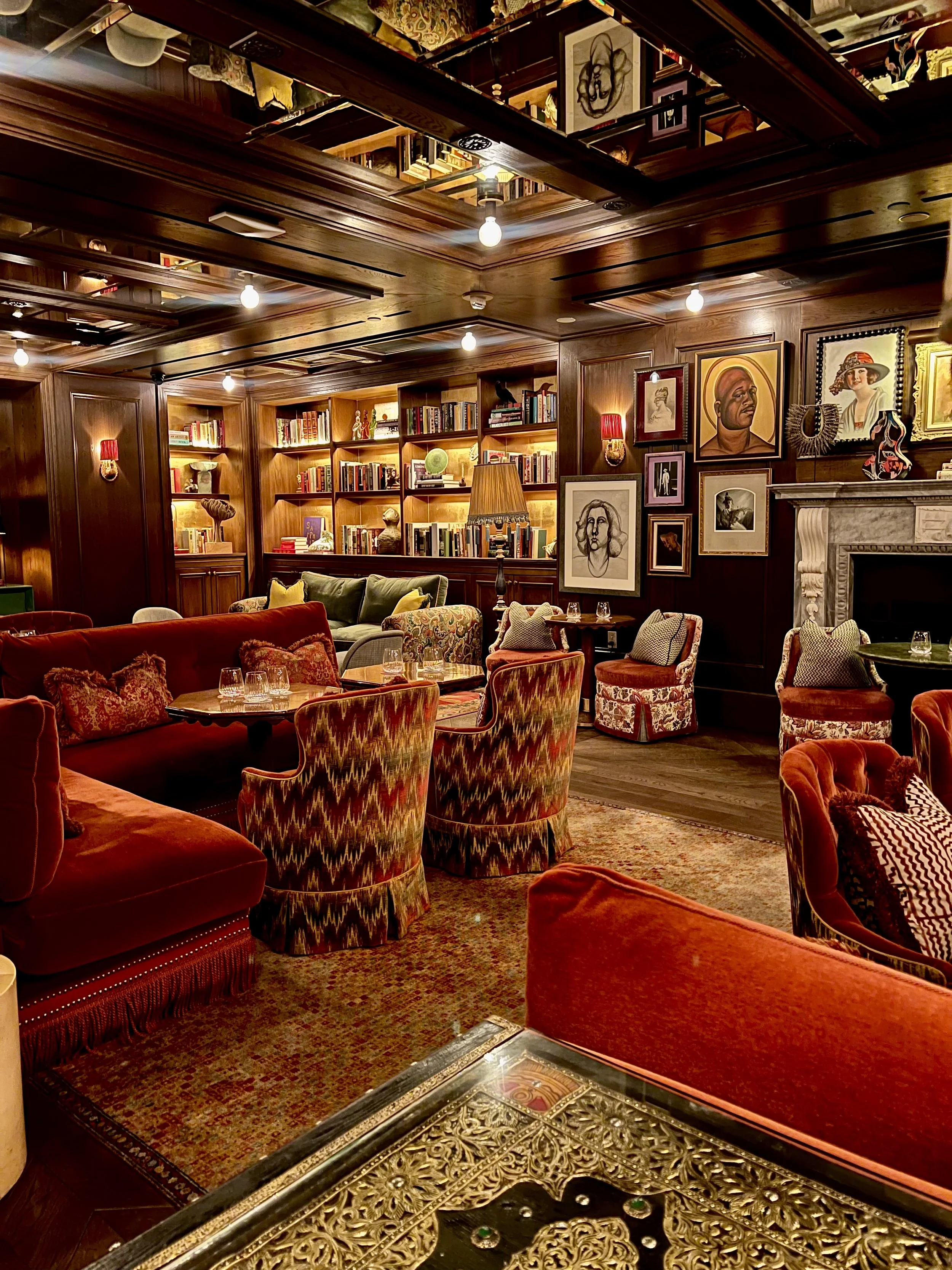 The Fifth Avenue Hotel, New York, NY — The Portrait Bar