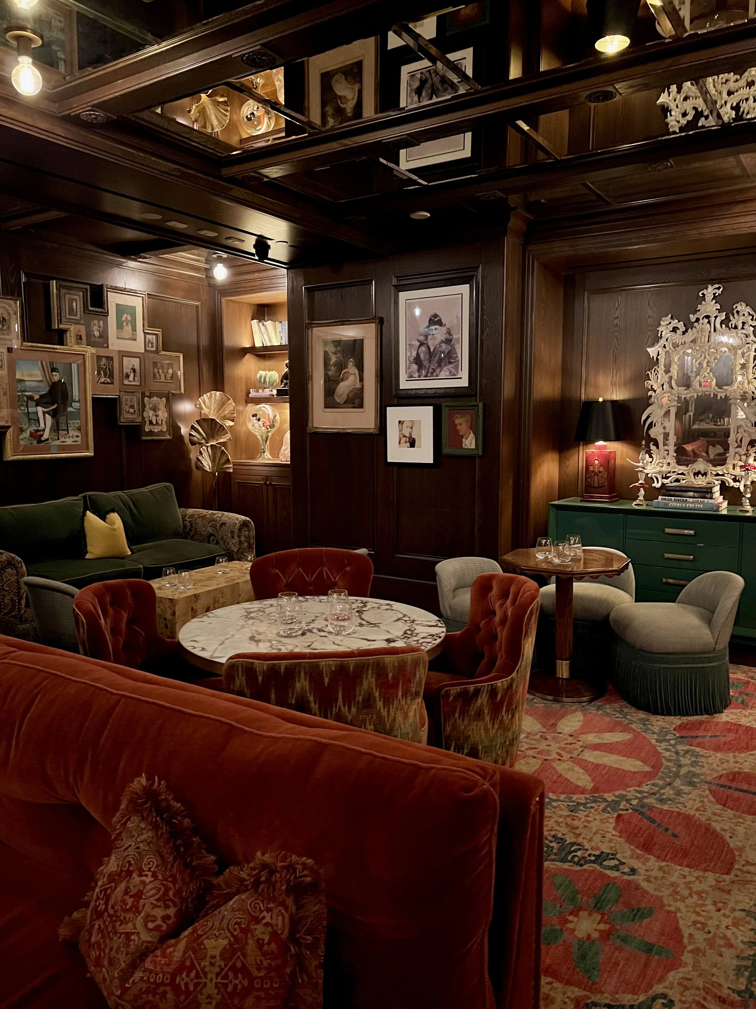 The Fifth Avenue Hotel, New York, NY — The Portrait Bar