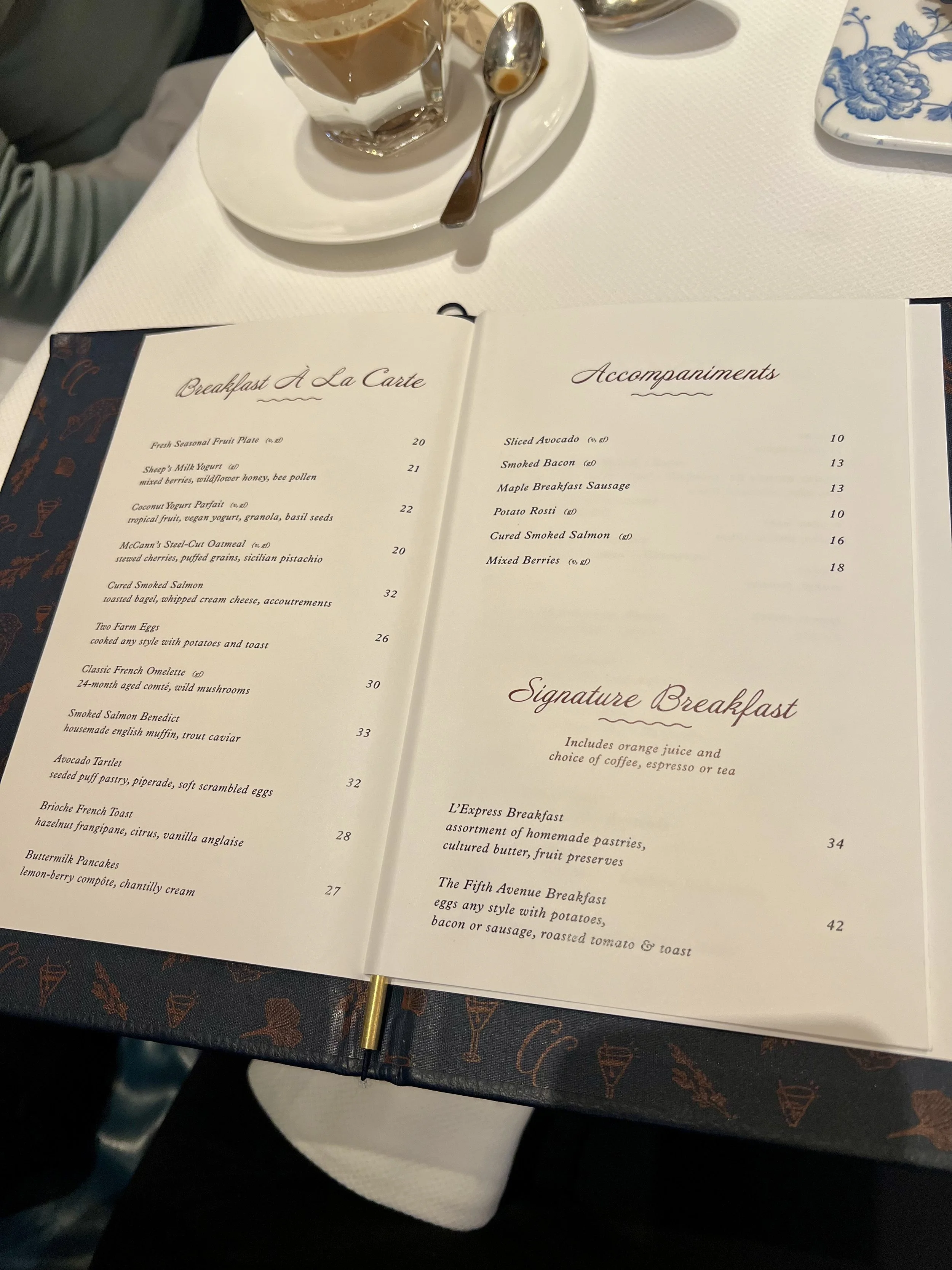 The Fifth Avenue Hotel, New York, NY — Cafe Carmellini