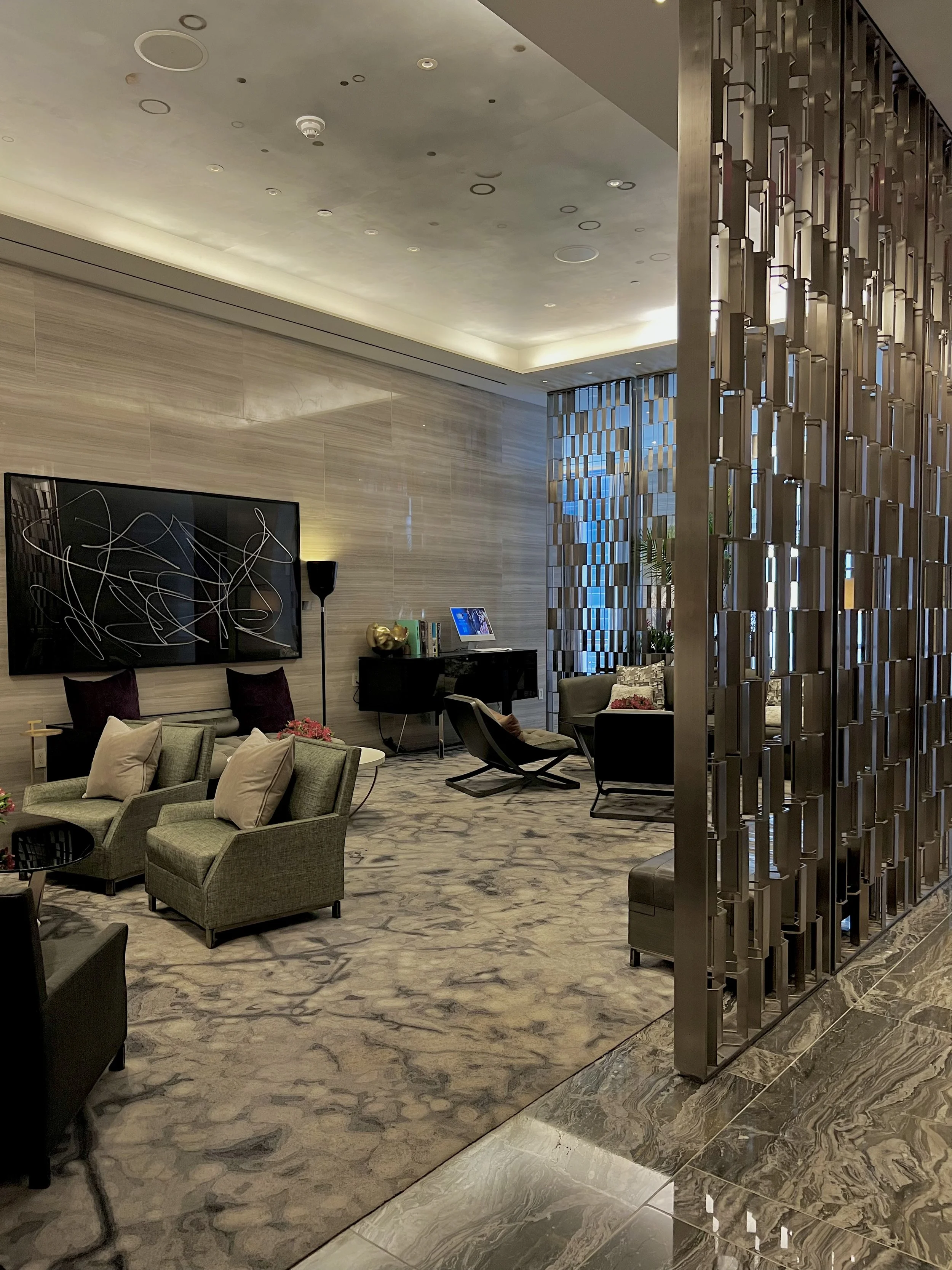Park Hyatt New York, lobby and arrival