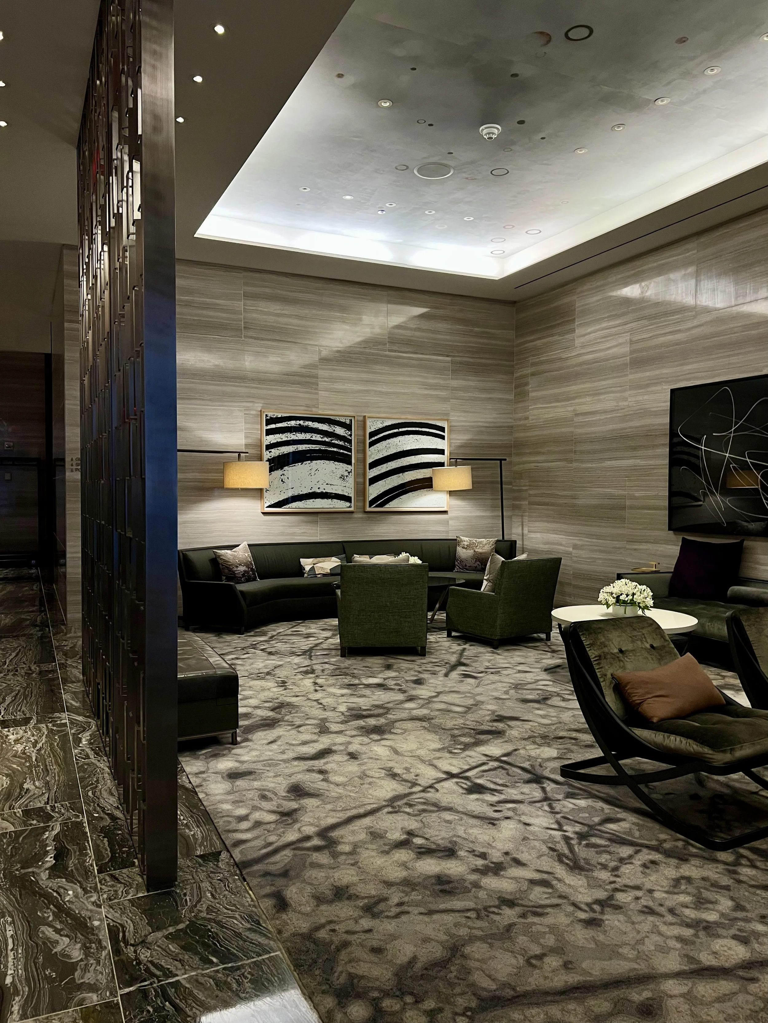 Park Hyatt New York, lobby and arrival