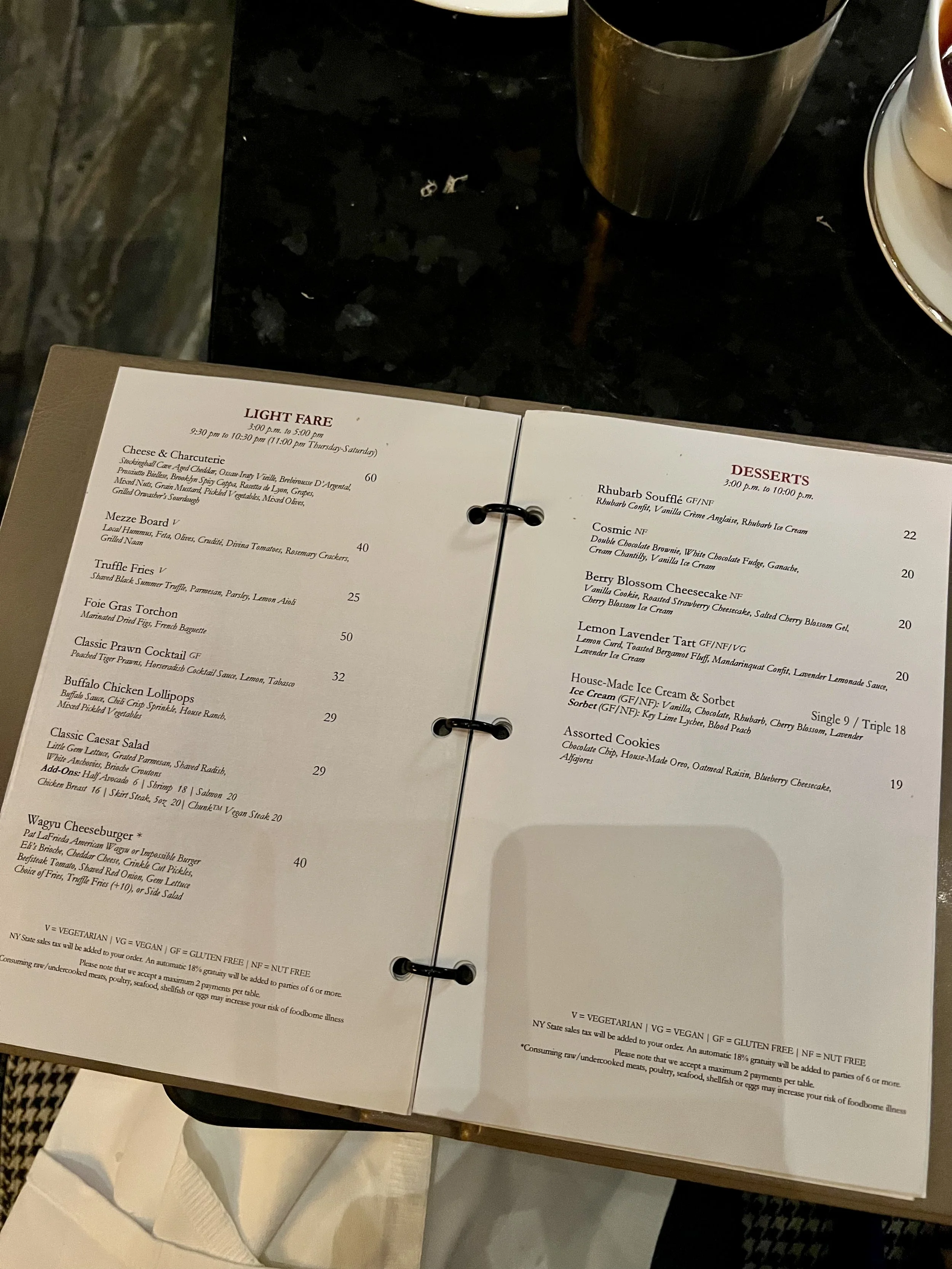 Park Hyatt New York, spa, salon, and pool