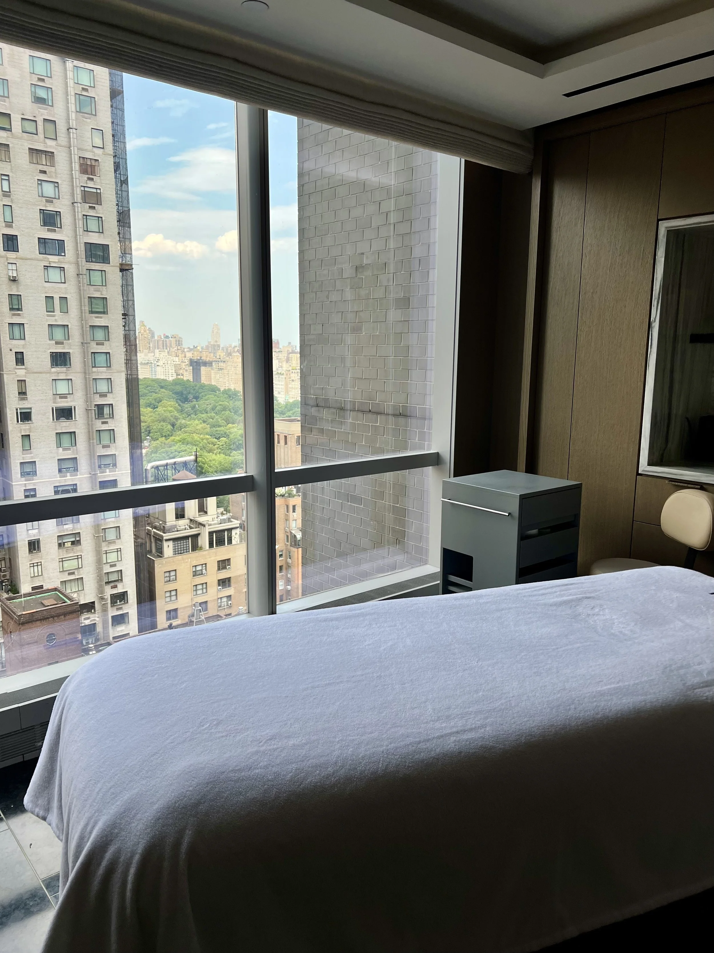 Park Hyatt New York, spa, salon, and pool